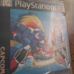 Mega Man X4 for PlayStation - - Blue
